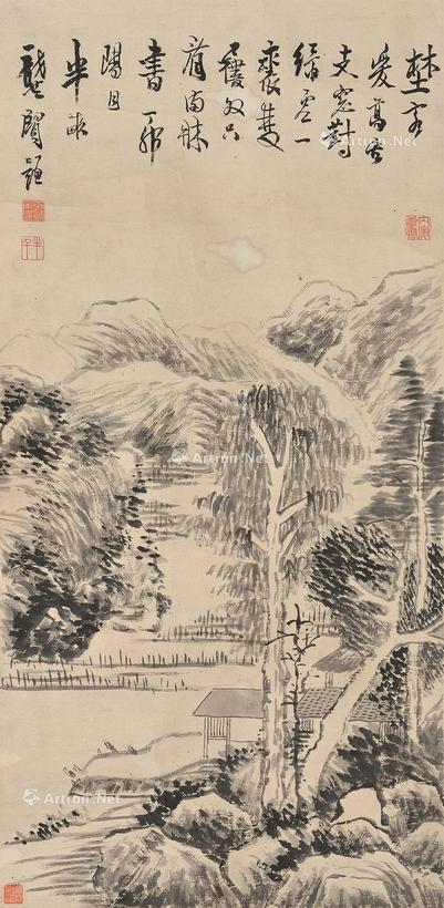 龚贤 山水