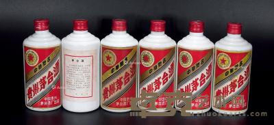1987-1989年五星贵州茅台酒（铁盖） RMB 　80,000-120,000