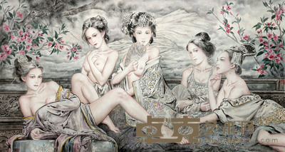 林端 《闲暇》   180×96cm