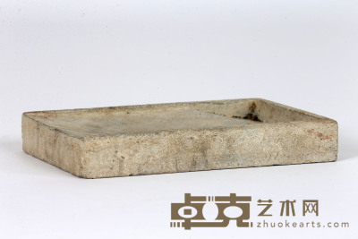 清早期 白石砚    15×22cm