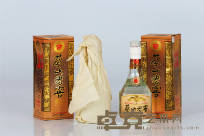 1992年 蔡山老窖 2瓶  酒精度：54° 容量：500ml