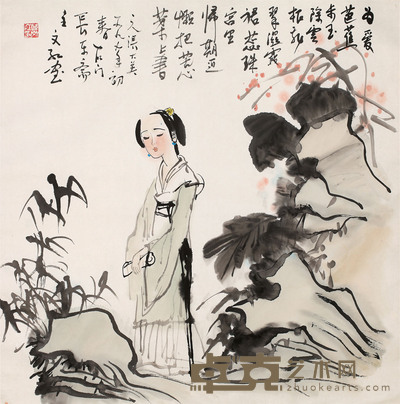 韩文红 人物 70cm×69cm 约 4.3 平尺