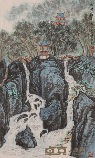 邢树荃 山水 83cm×50cm 约 3.7 平尺