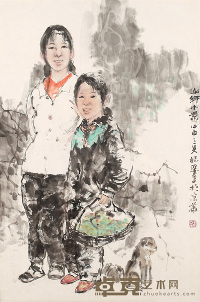 张晓波 人物 68cm×45cm 约 2.7 平尺