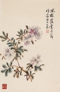 黄宾虹  花卉