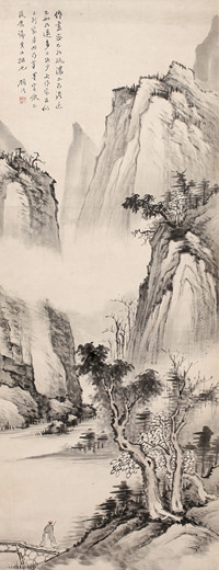 顾沄  山水