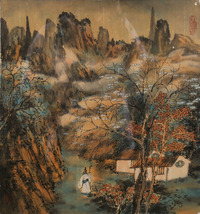 倪春林  山水