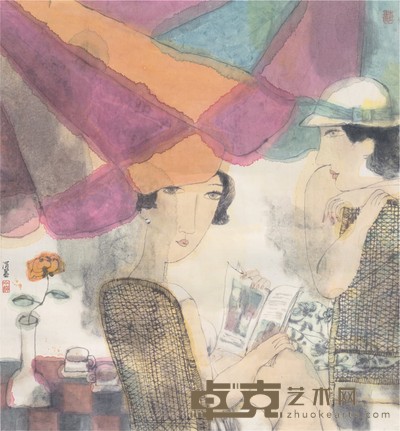 马小娟 裸  女  95×88cm 