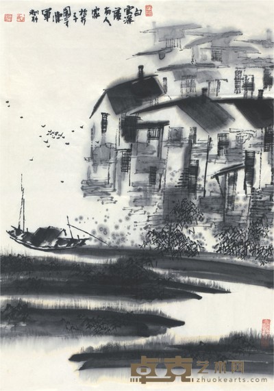 陈军 水乡泽国 68×48cm