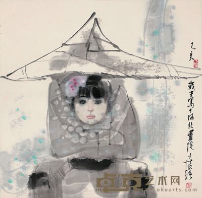 王怀骐 人物 68cm×68cm 约 4.2 平尺