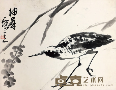 卢坤峰 花鸟 28×35cm