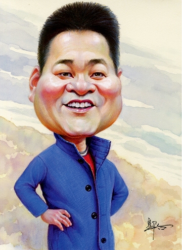 郭 冶  荆延亮先生肖像画