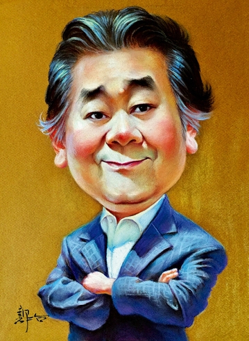 郭 冶  谢宏中先生肖像画