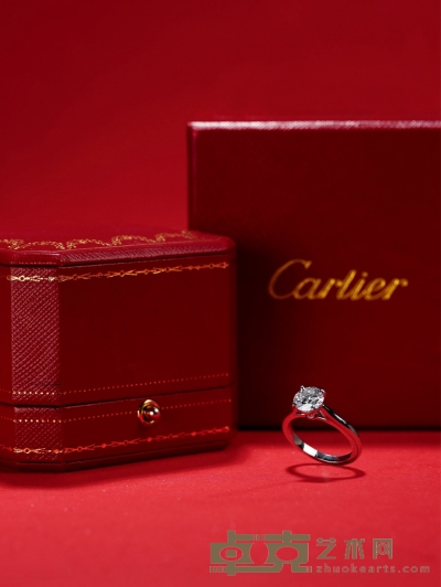 卡地亚（Cartier）1.5克拉钻石戒指 