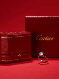 卡地亚（Cartier）1.5克拉钻石戒指