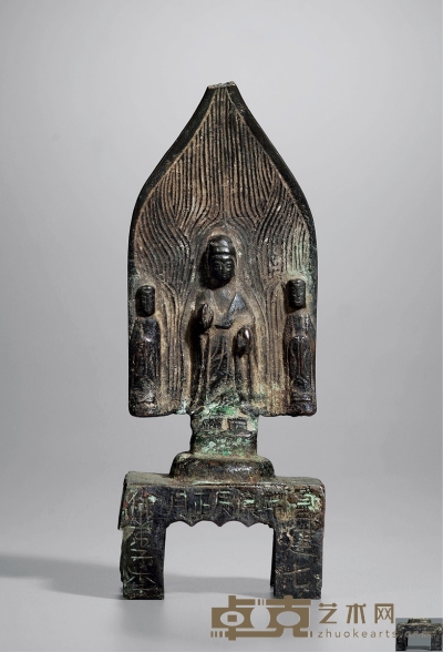 北齐·铜释迦立像 高：12.7cm