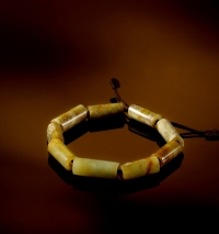 良渚文化·玉管串