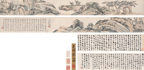 王同愈 设色纸本