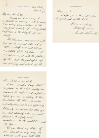 富兰克林·罗斯福 致大律师格思里亲笔信