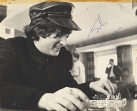  列侬 签名照