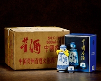 1996年青花瓷董酒（陈年老窖原箱）