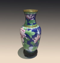 景泰蓝瓷瓶