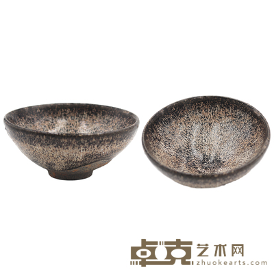 建盏 口径：8.8cm 底径：3cm 高：3.9cm