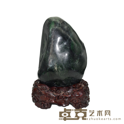 翡翠原石摆件 重量7.5kg