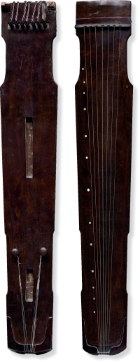 清·仲尼式古琴
