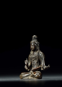 五代·铜虚空藏菩萨像