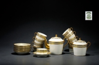利摩日（Limoges）阿拉伯风格茶具十二件套组