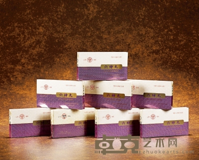 80年代上海出口装六神丸八盒 