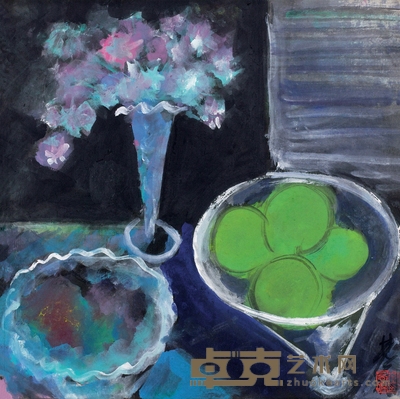 林风眠 静物 36×36cm