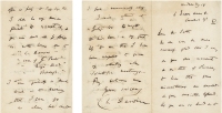 达尔文  致博物学家萨尔特有关施以援手的亲笔信