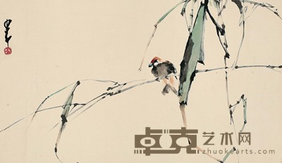 赵少昂 花鸟 40*67 约2.4平尺