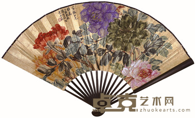 商笙伯 汾阳富贵 18×50cm
