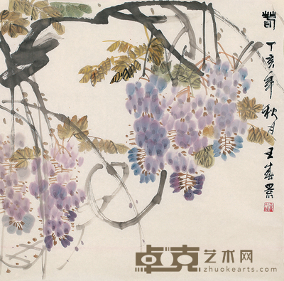 王春景 春 68cm×68cm 约 4.2 平尺