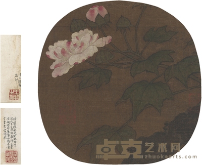 佚 名 富贵图 25.5×25.5cm