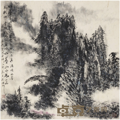 乔修业  黄山图 70×67.5cm