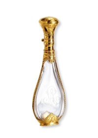 拿破仑三世时期 18K金水晶香水瓶
