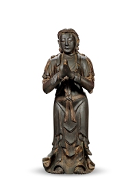 明代·京作木胎髹漆菩萨立像