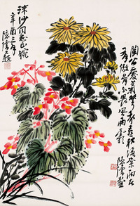 魏隐儒  花鸟