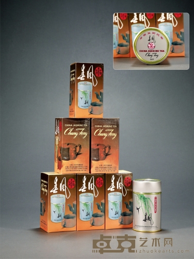 二十世纪八十年代·新芽牌老茉莉银毫 规格：六罐，150g×6罐（净重）