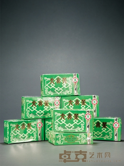 二十世纪八十年代·中茶牌老六安 八盒，227g×8盒（净重）