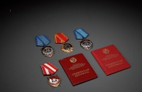 现代·前苏联列宁勋章一组四枚