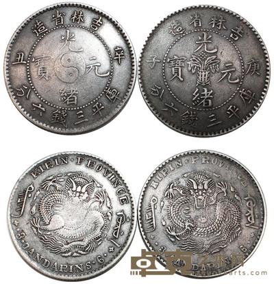吉林省造光绪元宝(背龙纹) D:33.6mm G:12.9g