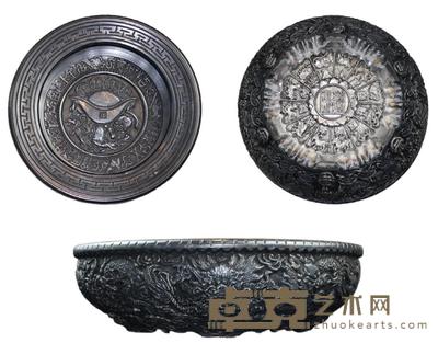 大清乾隆年制五爪金龙聚宝盆 G：7.2kg H：11.2cm MD：38.6cm