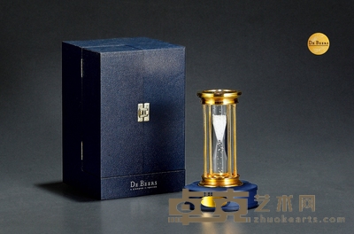 戴比尔斯(DE BEERS)千禧年限量版钻石沙漏 直径:7cm 高:15cm