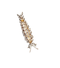 维多利亚时期 麦穗饰钻石胸针