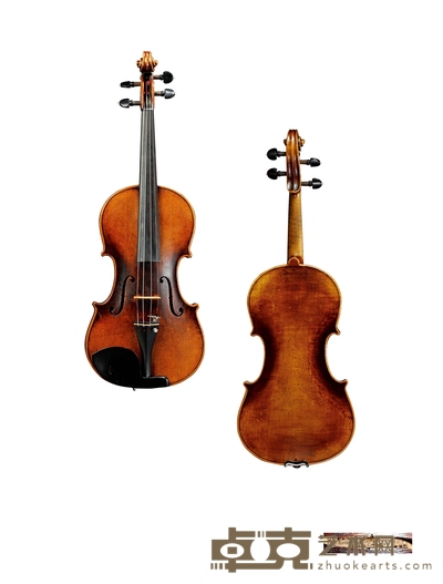卡洛·白贡齐风格意大利古典小提琴 长:59.5cm 宽:20cm 侧面宽:4cm